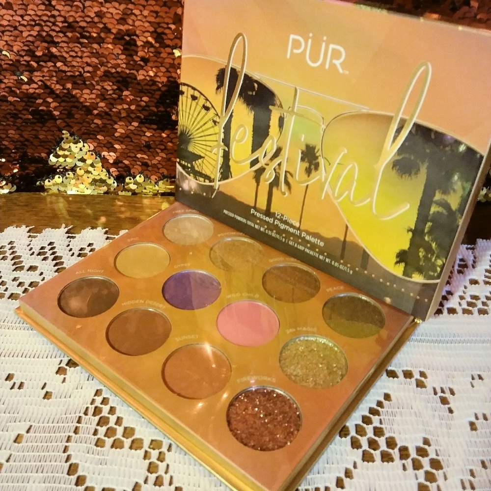 PUR festival palette, featured in April Boxycharm